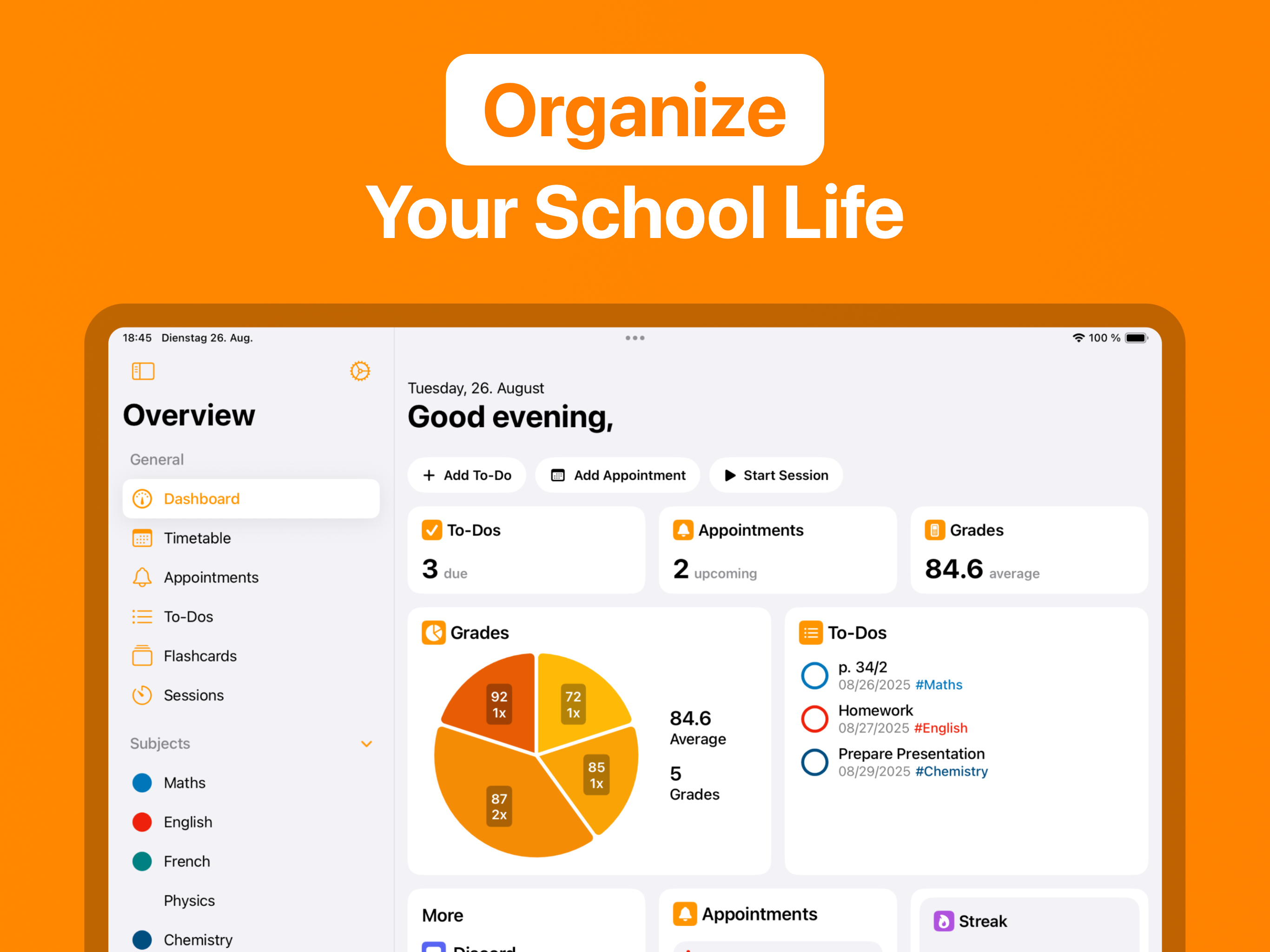 MySchoolManager, Schoolplanner screenshot 9