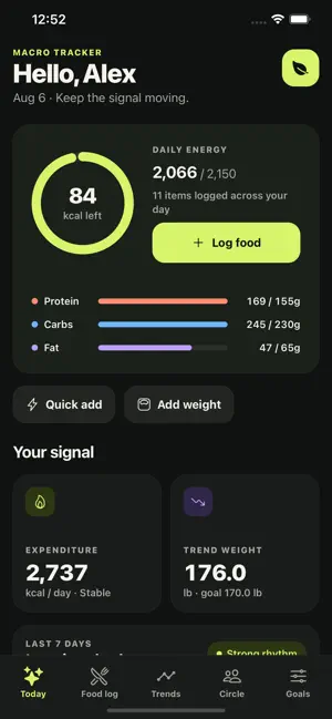 MacroTracker by Reciplan screenshot 1