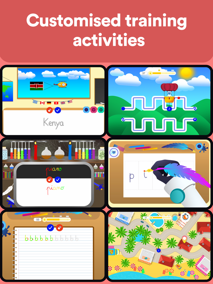 #3. Dynamilis Handwriting Practice (iOS) 由: School Rebound SA