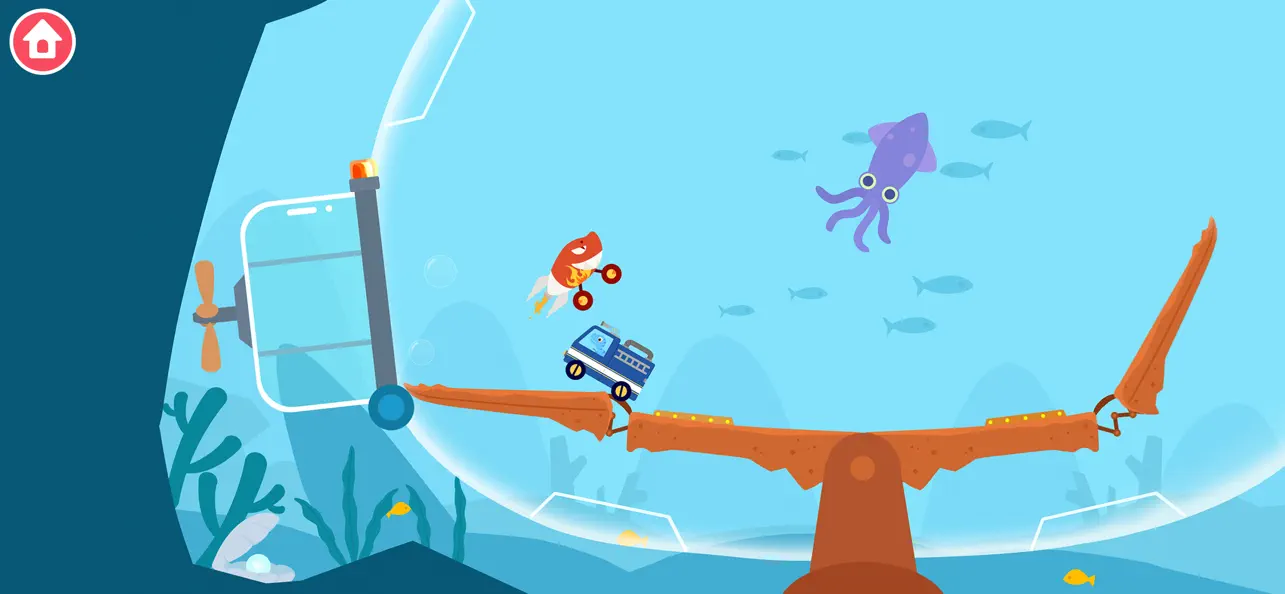 Screenshot #3 pour Dinosaure Autos Tamponneuses