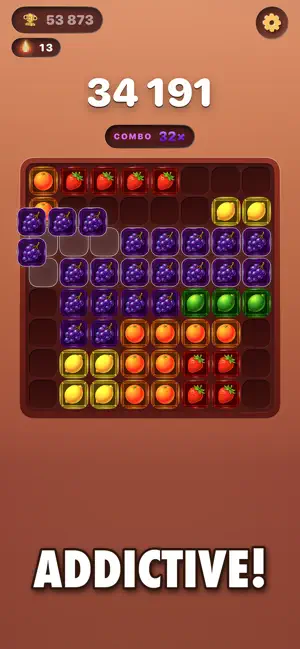 Fruity Blast! Block Puzzle Fun screenshot 3