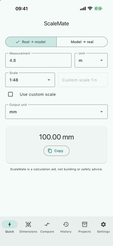 ScaleMate - Scale Calculator Screenshot 1 of 7