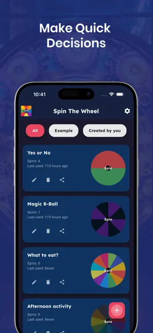 Spin The Wheel: Tiny Decision screenshot 3