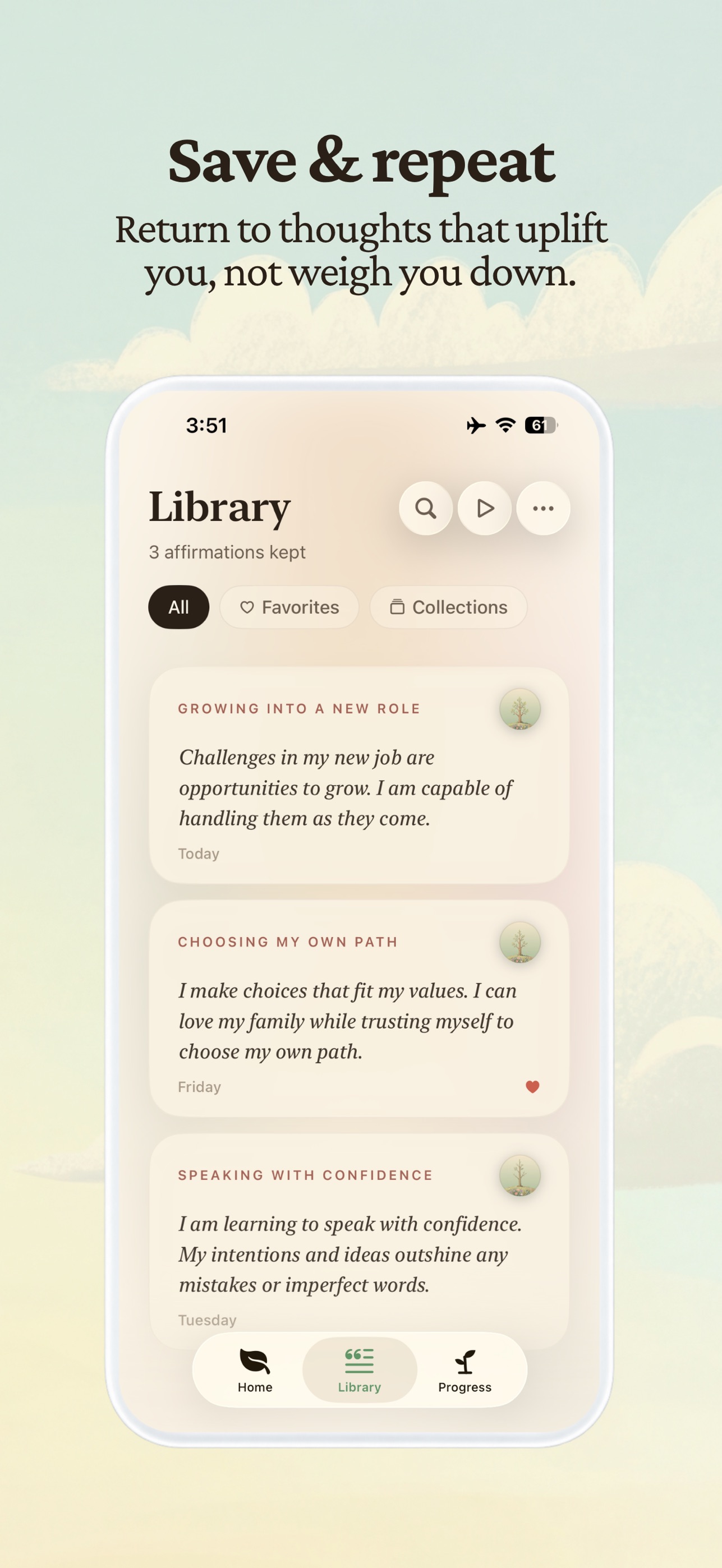 Screenshot 5 of Tendle: Personal Affirmations