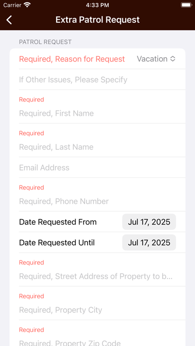Screenshot 3 of Benton County Sheriff IN App