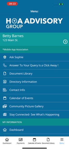 HOA Advisory Group screenshot