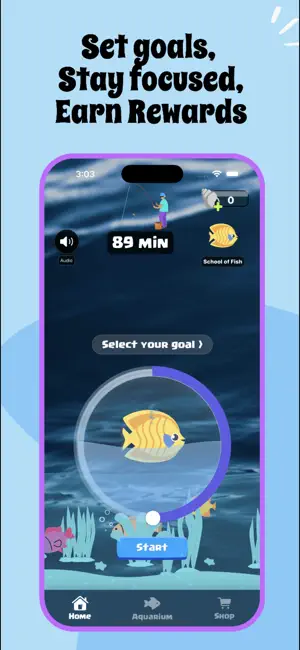 GoalFish-Gamified Productivity screenshot 2