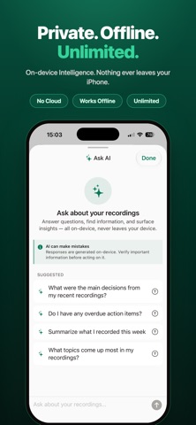 Talkraft: AI Voice Notes Screenshot 4 of 5