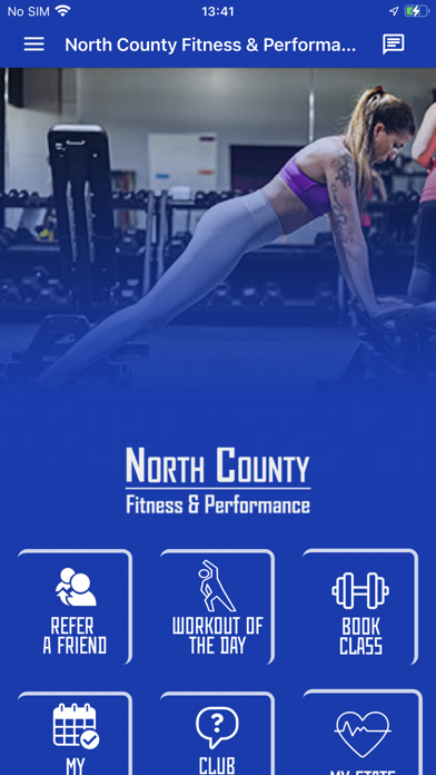 North County Fitness Screenshot