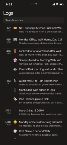 WalkLogue screenshot
