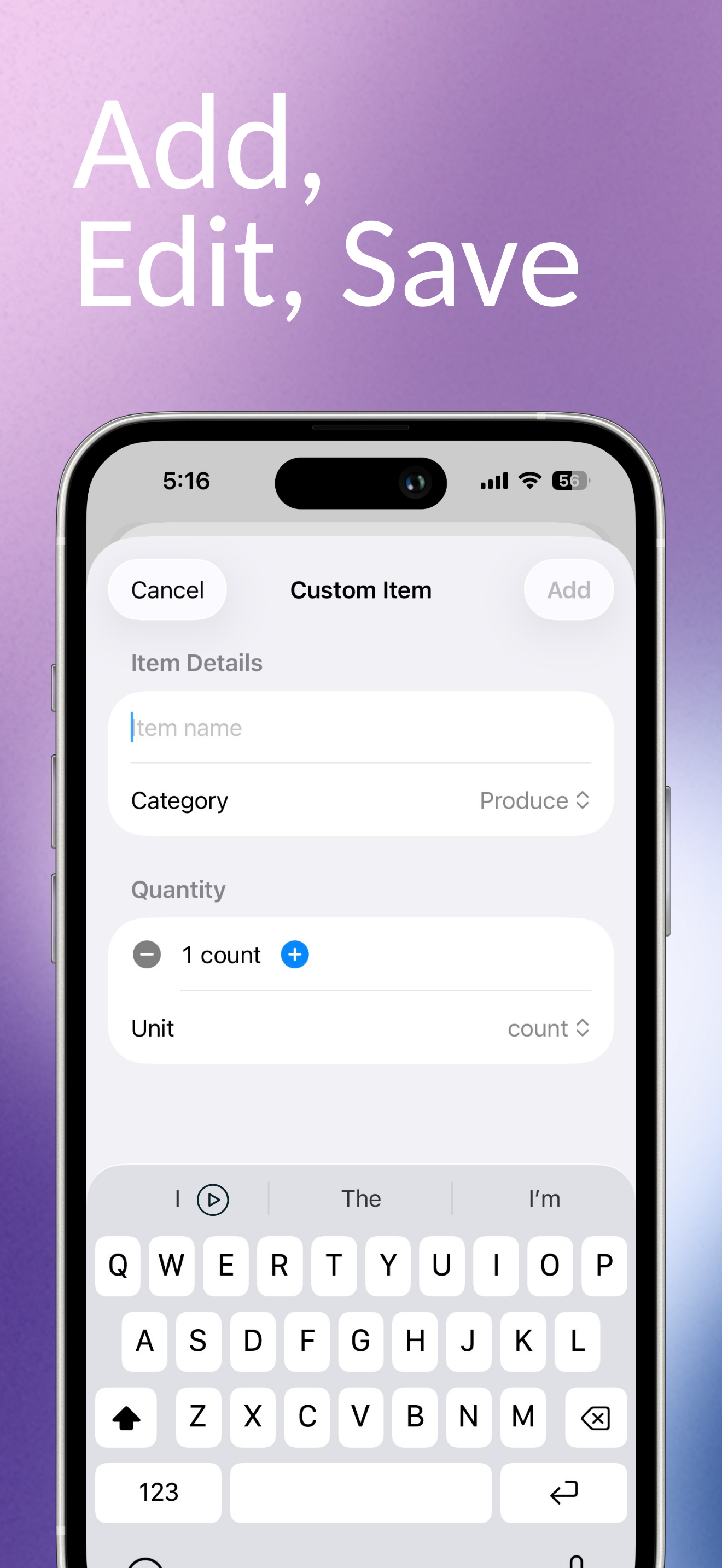 BuggyList screenshot 2
