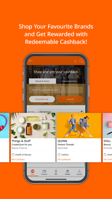 merewards - Cashback & Deals Screenshot