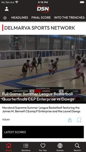 Delmarva Sports Network screenshot 2