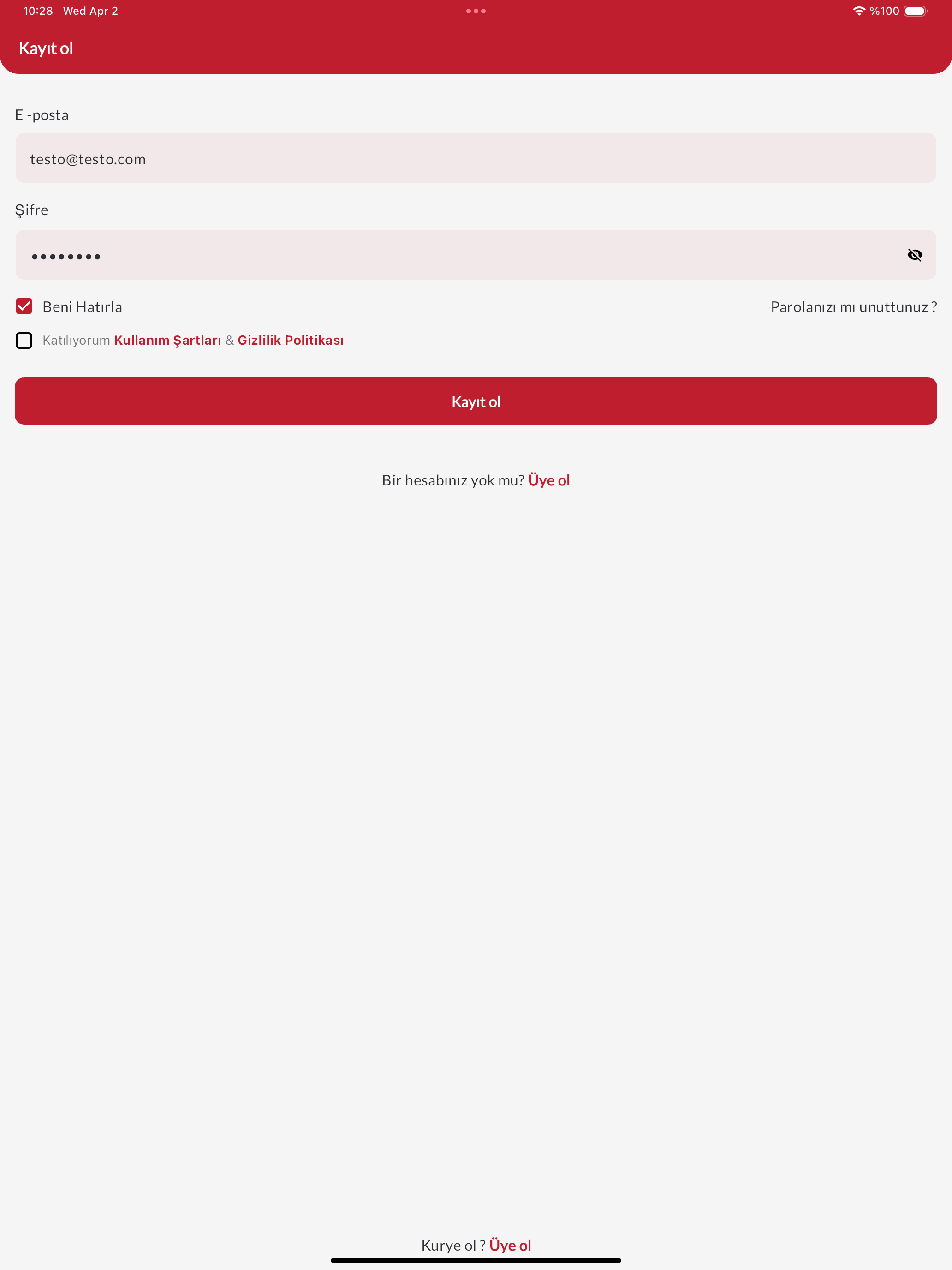 KuryeApp Partner