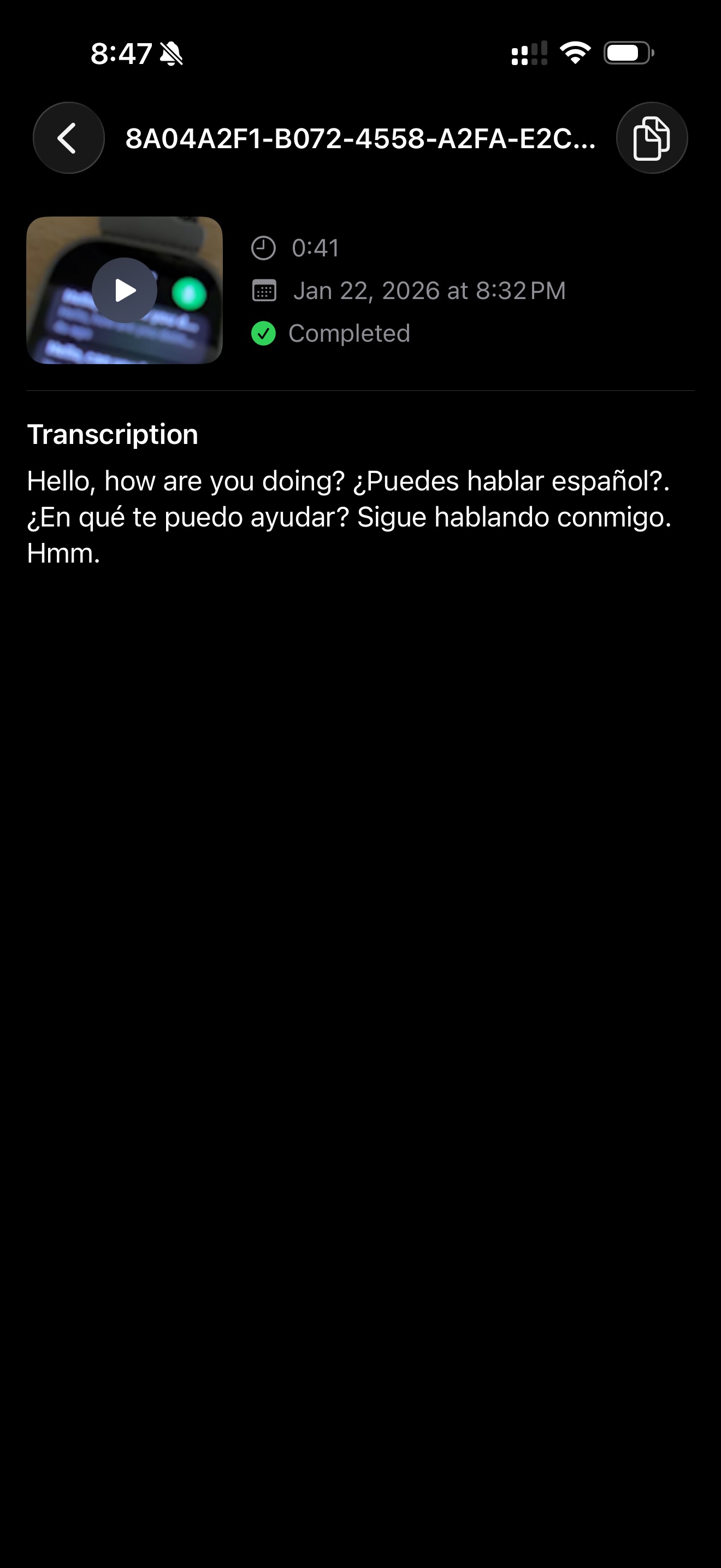 Recap - Transcribe Videos screenshot 3