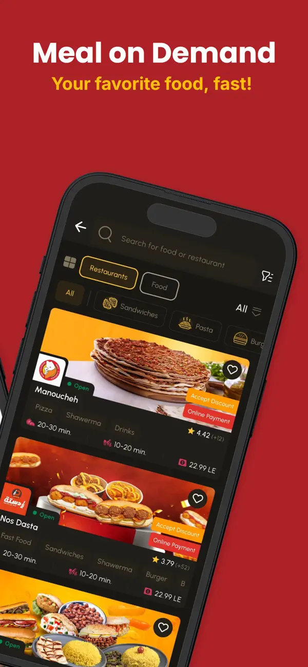 Screenshot #3 pour HurryApp | Food & more