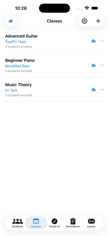 LessonOS: Class Attendance Screenshot 5 of 7