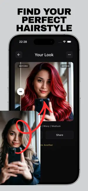 Hairstyle Try On - Ai Hair screenshot 2