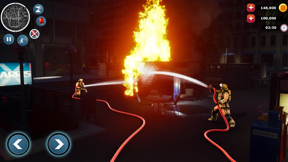 #6. Firefighter Simulation 3D Game (iOS) Bởi: The Tecknis Games