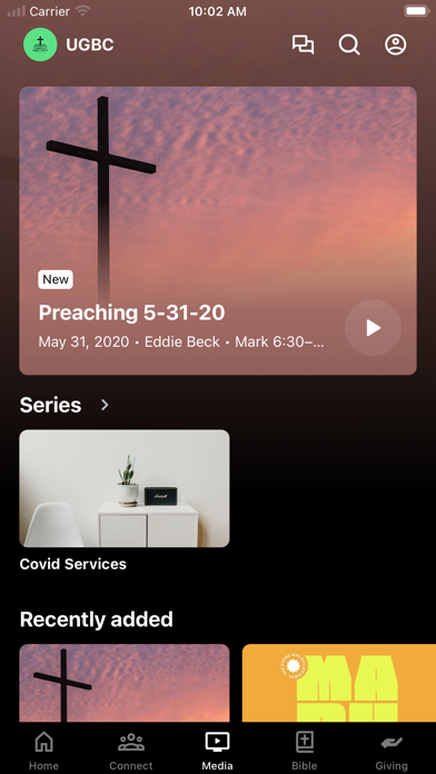 Screenshot 3 of Union Grove Baptist Church NC App