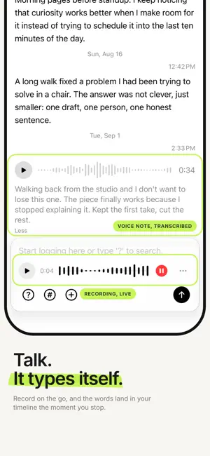 ZenJournal: Minimalist Log screenshot 3