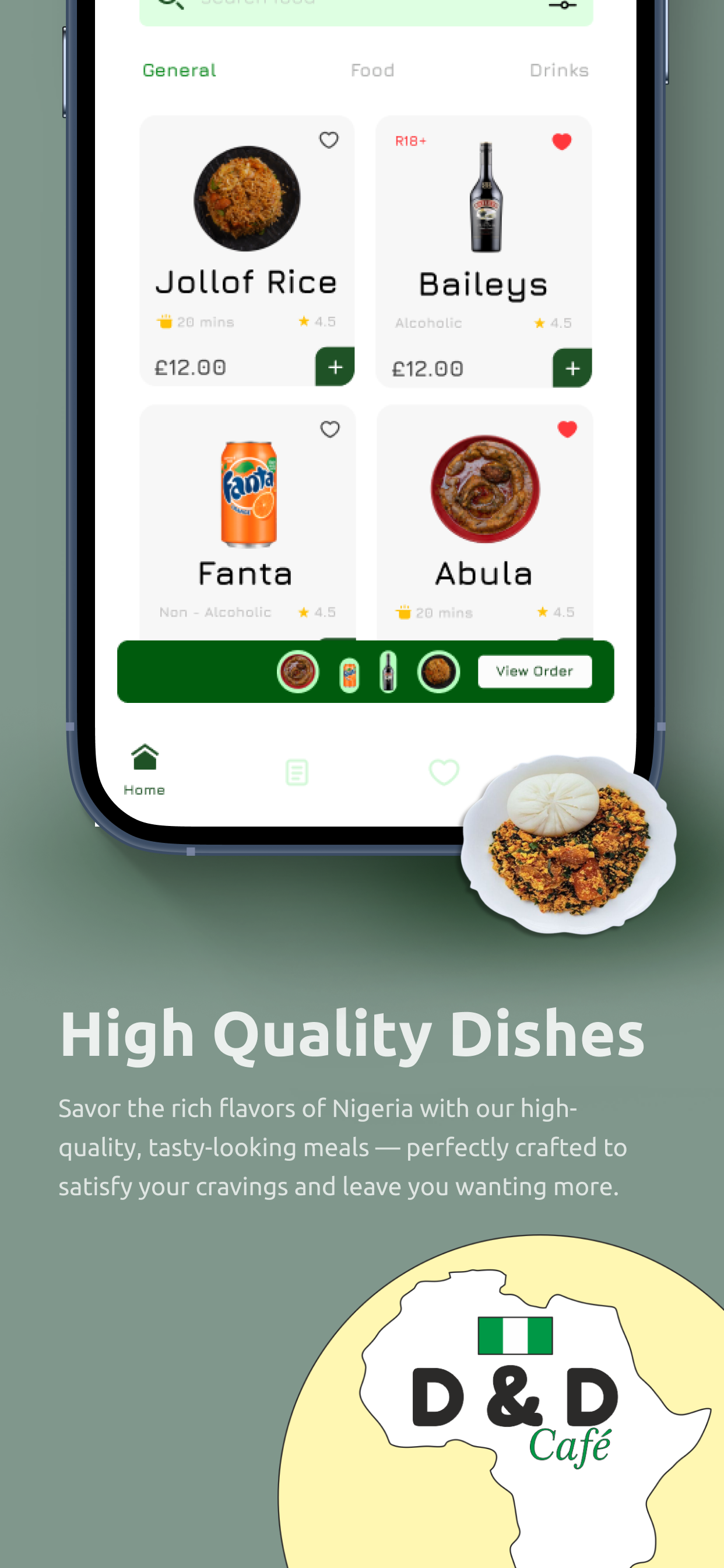 D & D African Restaurant screenshot 4