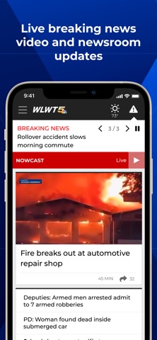 WLWT News 5 - Cincinnati, Ohio iPhone screenshot