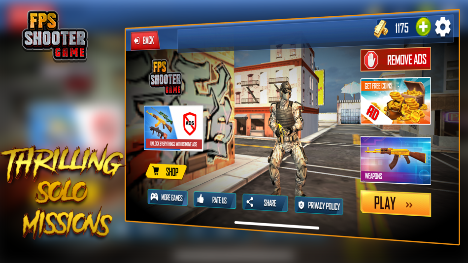 FPS Shooter・Gun Shooting Games - 1.0 - (iOS)