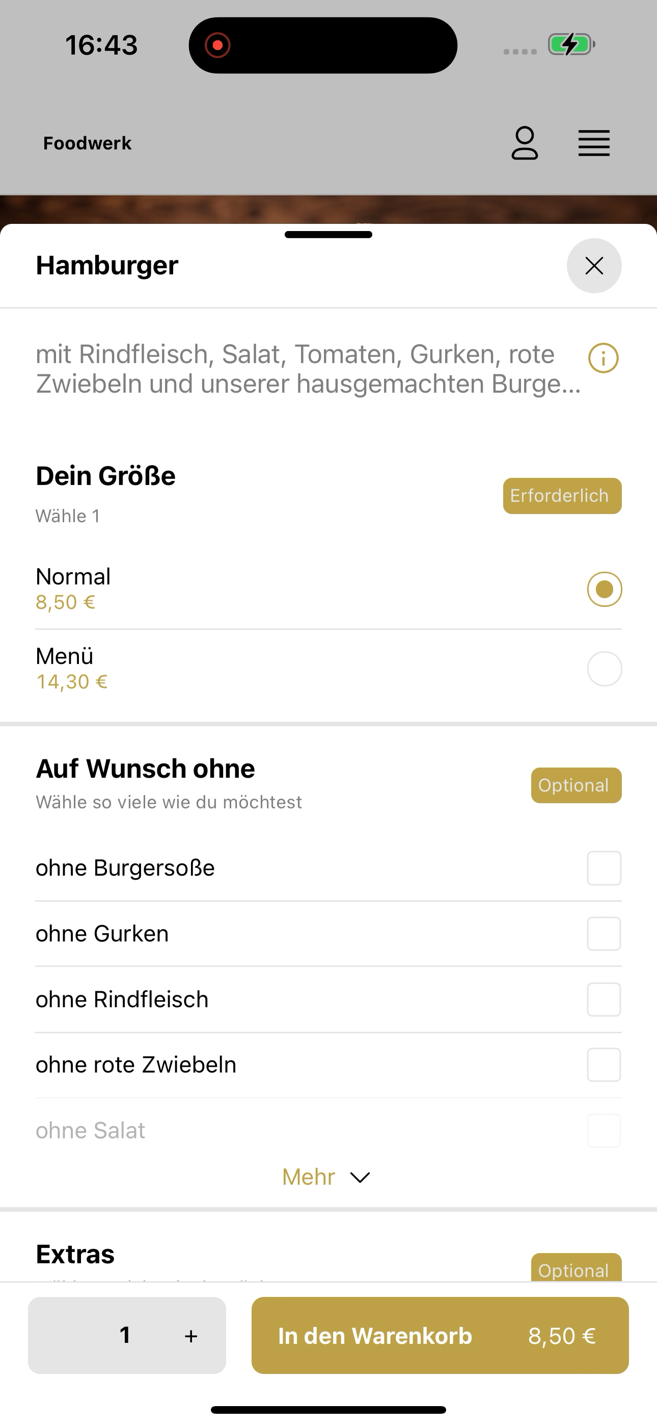 Foodwerk screenshot 7