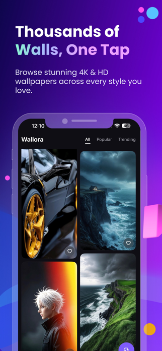 Wallora - 4K Live Wallpapers Screenshot 1 of 3