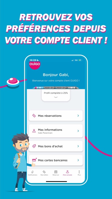 OUIGO : Billet de train & Gare Screenshot