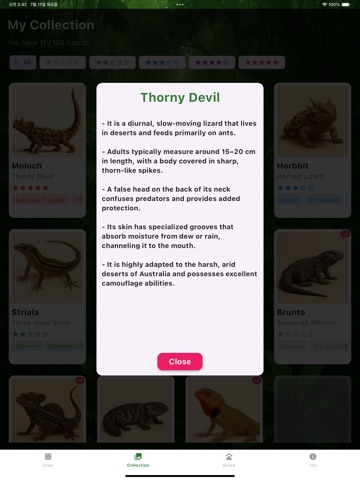 Gacha Lizard iPad screenshot