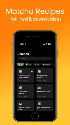 Matcha App: Recipes & Timer screenshot 4