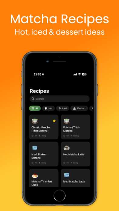 Matcha App: Recipes & Timer Screenshot 4 of 8