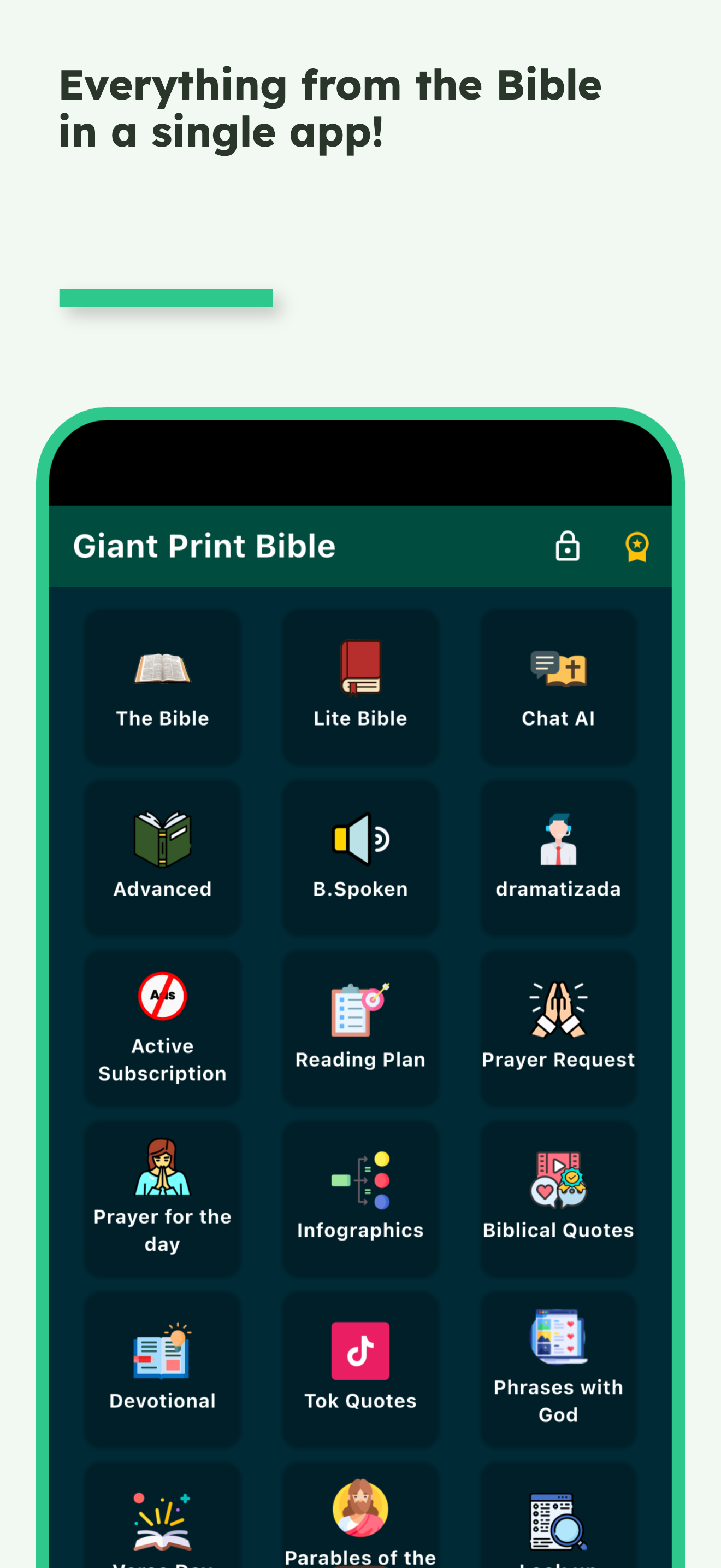 Giant Print Bible