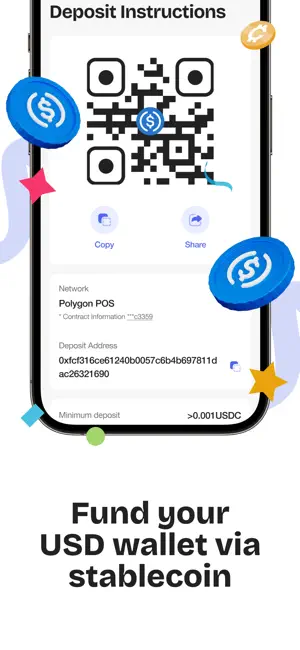 Roam: USD & Stablecoins App screenshot 4