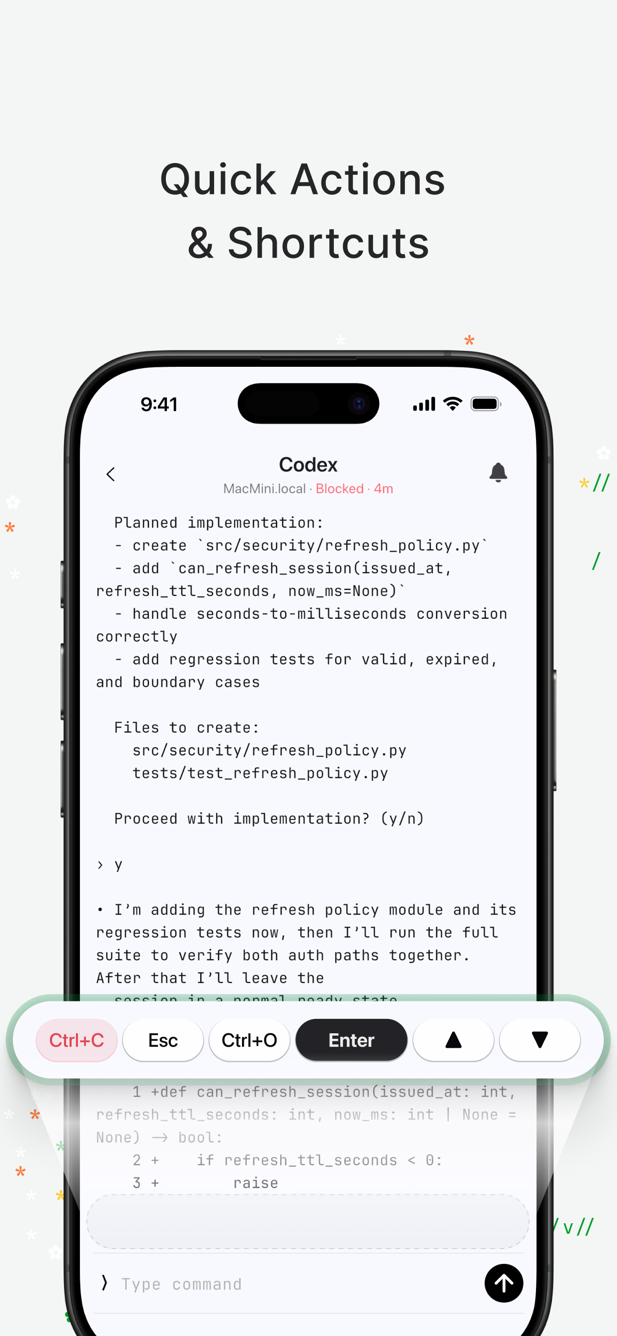 PokeMe - Terminal in Pocket