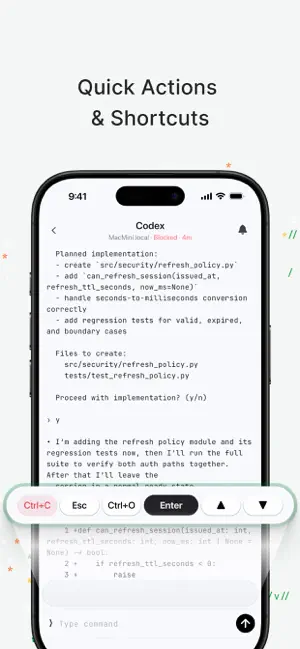PokeMe - Terminal in Pocket screenshot 3