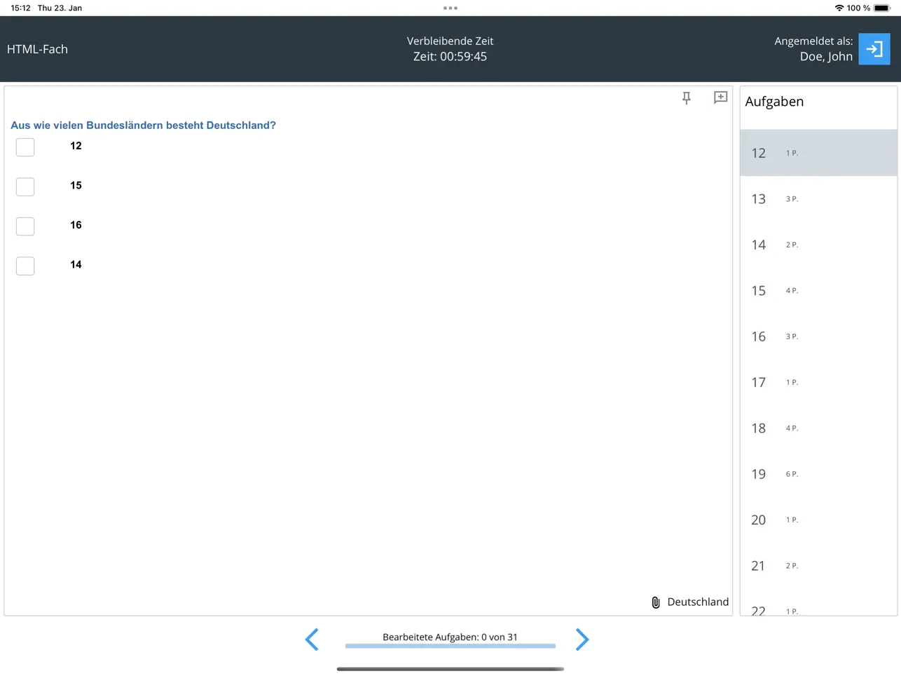 Screenshot #6 pour LTS EXAM2GO