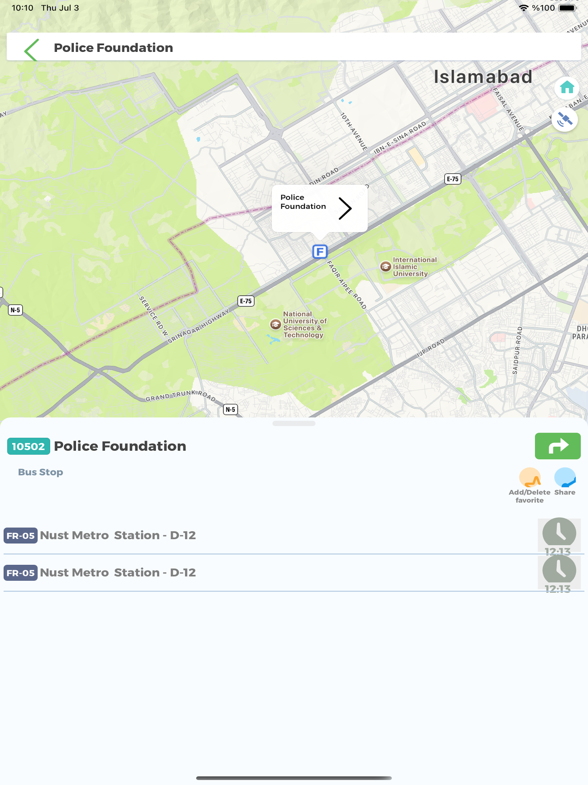 CDA Metro App