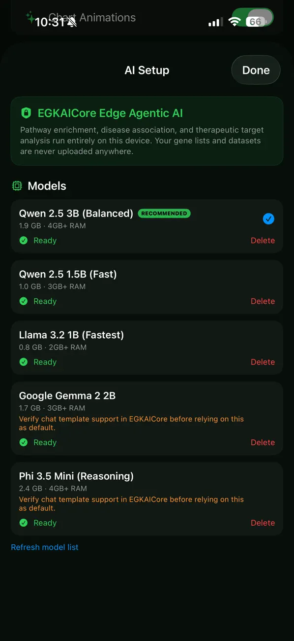 Screenshot #3 pour EGK AIGenesAnalyze