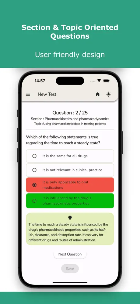 Pharmacist Readiness Exam Test Screenshot 1