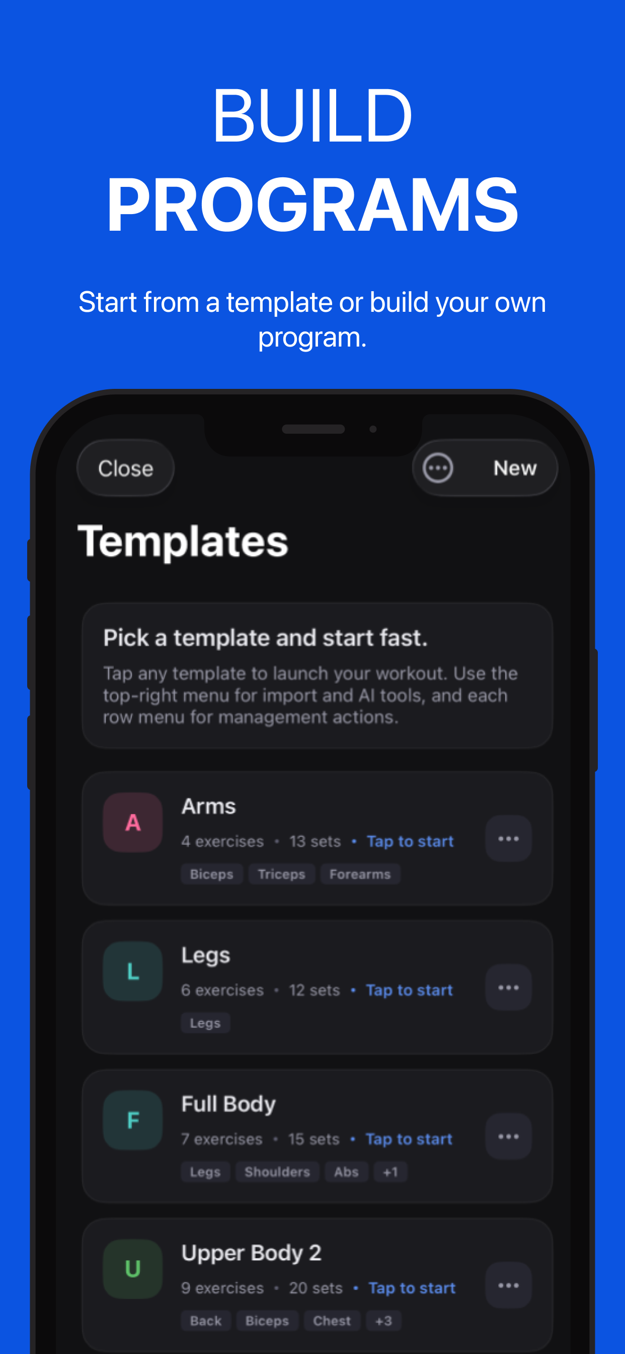 Repster - Gym Workout Tracker