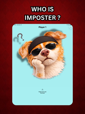 SMEX: Imposter who party game iPad screenshot