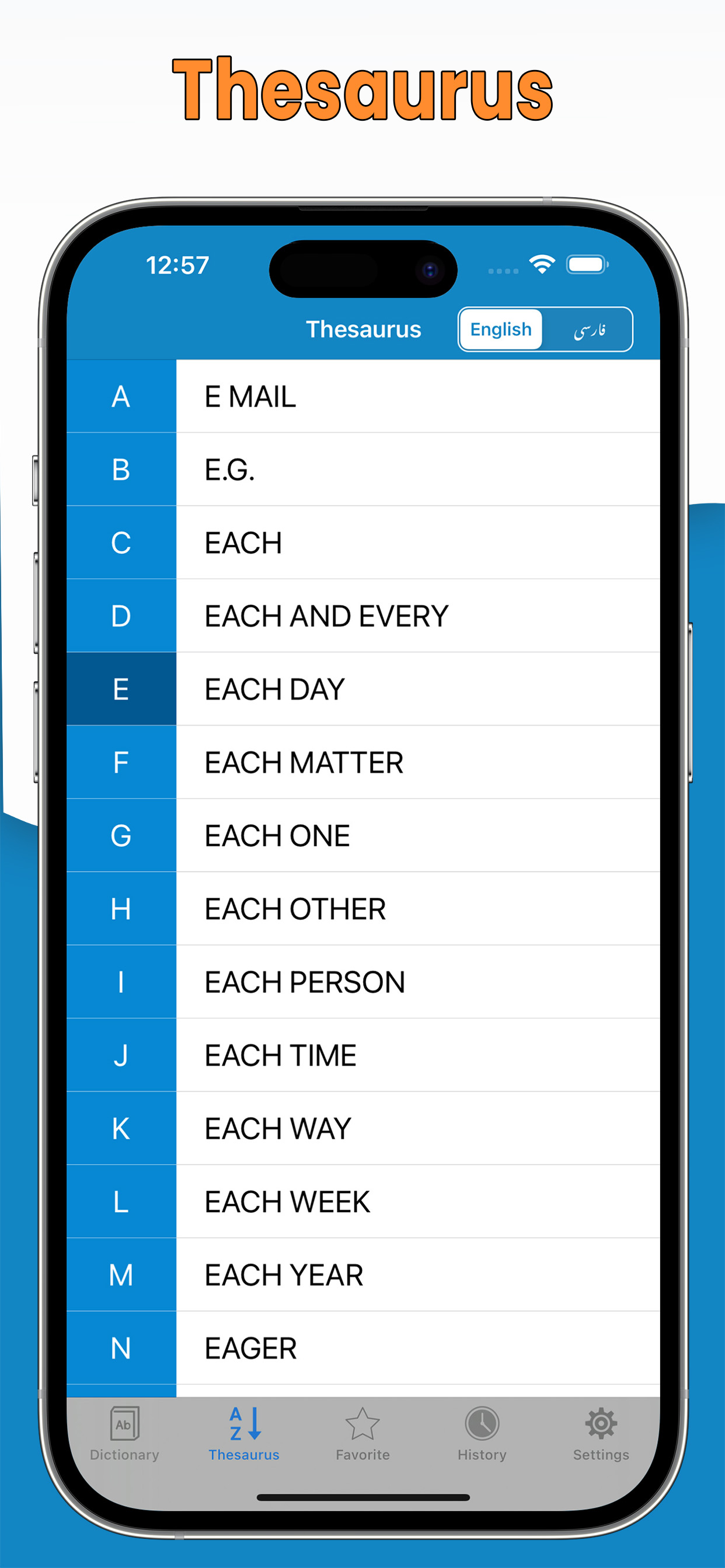 English to Persian Dictionary. screenshot 4