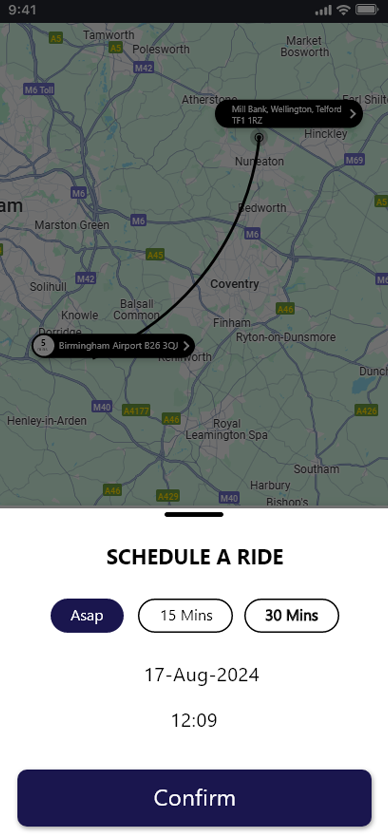 My Taxi Hinckley screenshot 5