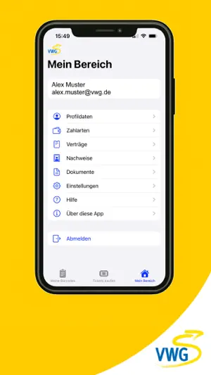VWG – Abos im VBN screenshot 1