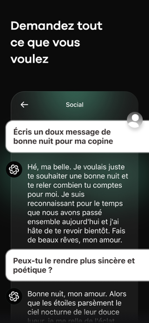 ‎IA Chatbot - Nova Capture d'écran