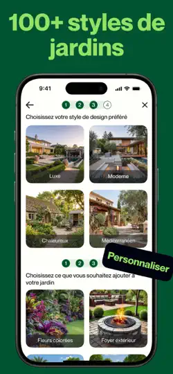 Capture d'écran de AI Garden Design: Landscape AI sur iPhone 4