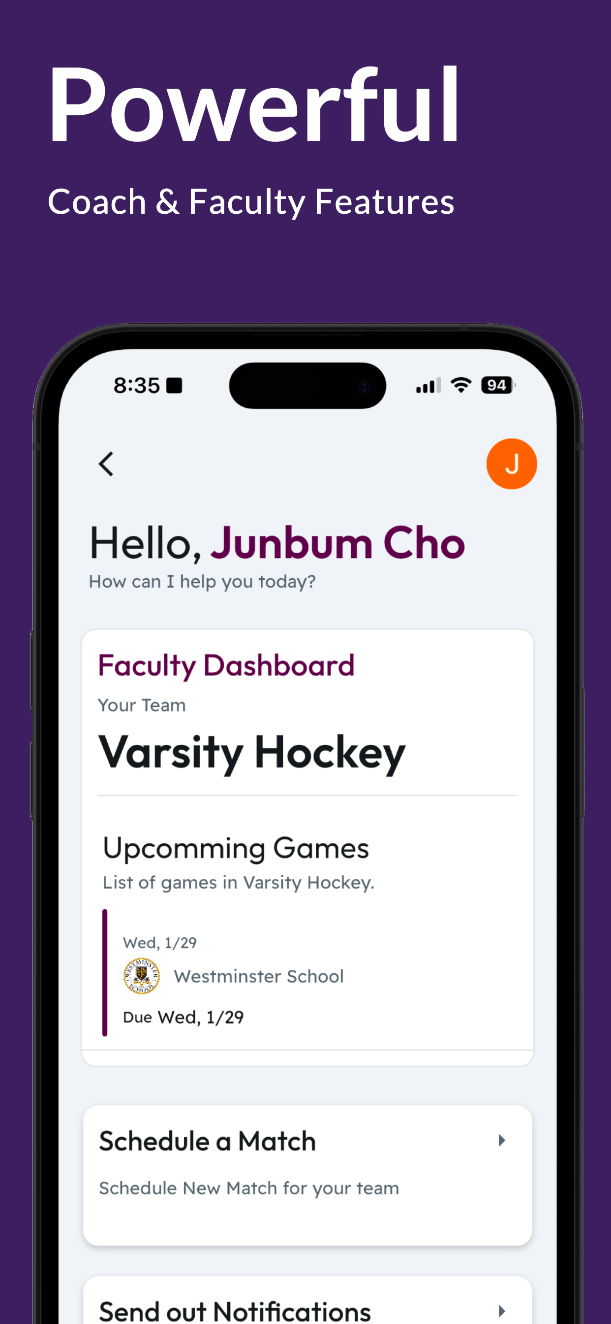 AOF Athletics screenshot 9